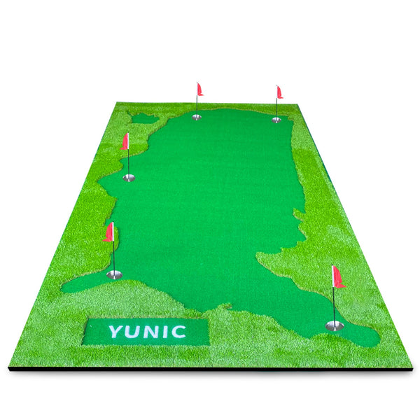 Yunic Golf 8' x 16' Putting Green with Elevation Slope