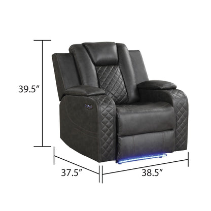 Benz - LED & Power Recliner Chair