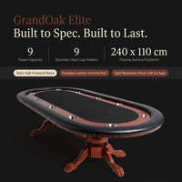 GrandOak Elite Poker Table — Results & Stats