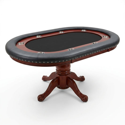 GrandOak Elite Poker Table — Studio Shot