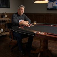 GrandOak Elite Poker Table — Lifestyle