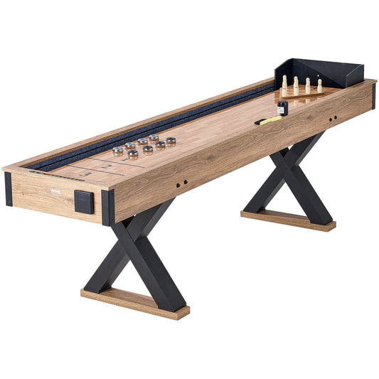 9 Ft 2-in-1 Shuffleboard & Bowling Table