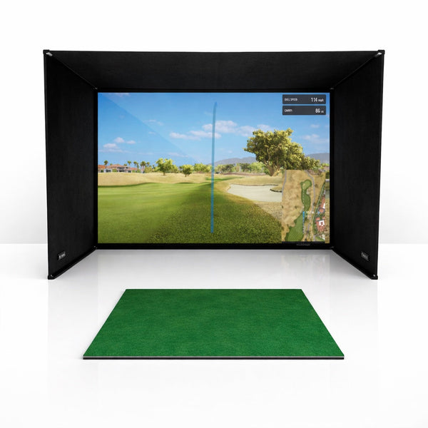 GolfBays SimBox Golf Simulator Enclosure